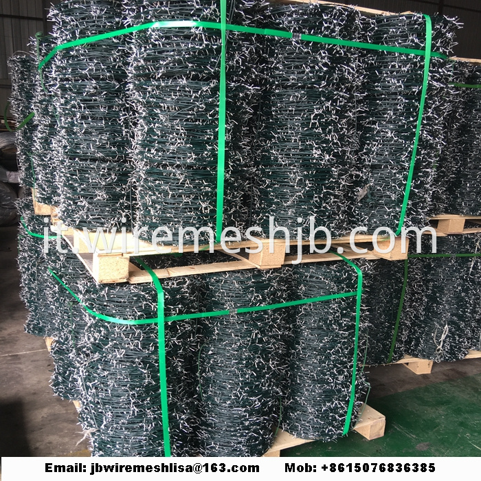 Galvanized and PVC Coated Barbed Wire